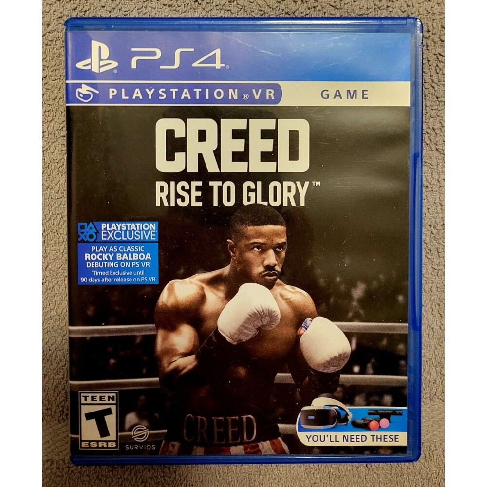 Creed: Rise to Glory (Sony Playstation 4 PS4) VR - PSVR / No Manual / Tested